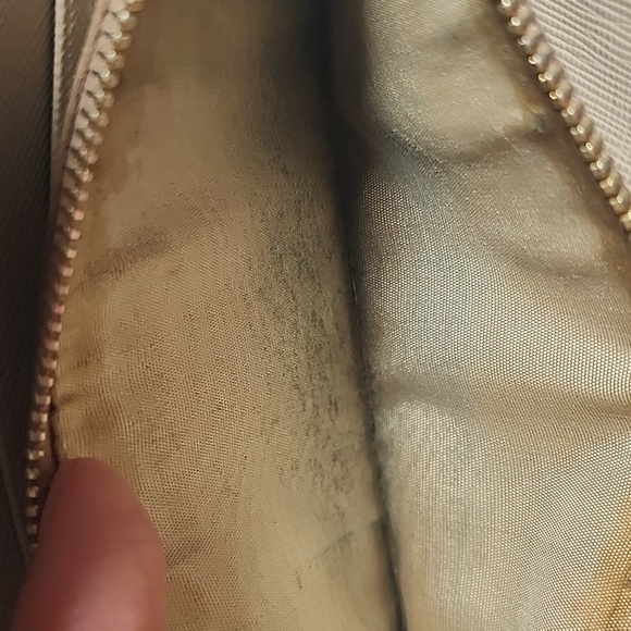 PRADA Grey Saffiano Leather Tessuto Bifold Long Wallet - Picture 15 of 16